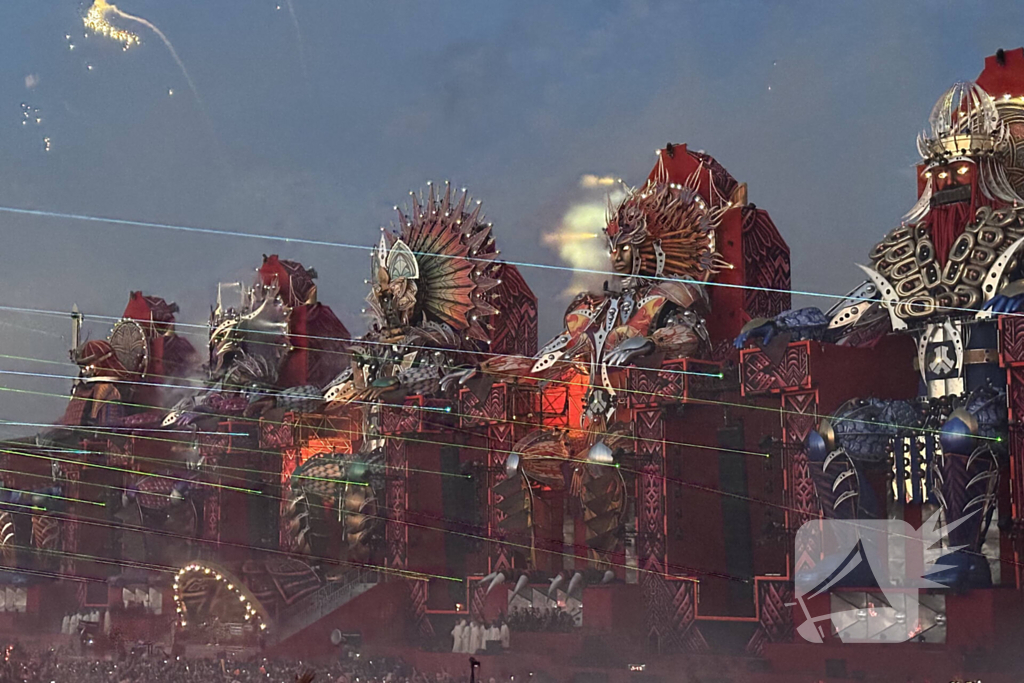 Forse brand op mainstage Defqon 1 festival