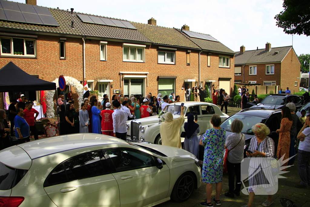 Arabische taferelen wegens bruiloft zorgt voor politie-inzet