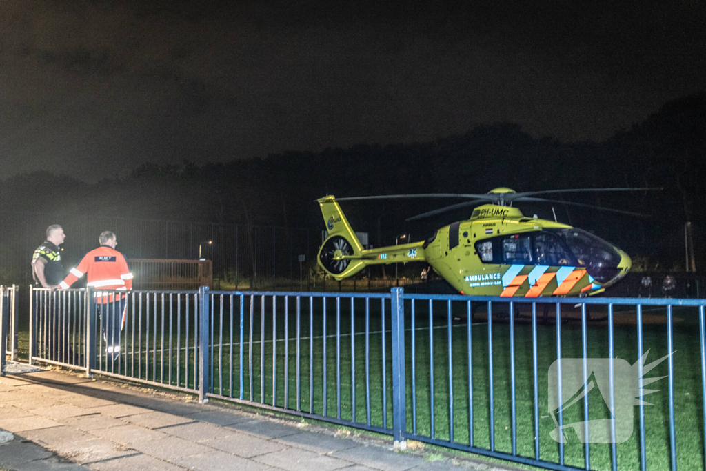 Traumateam ingezet voor medische noodsituatie