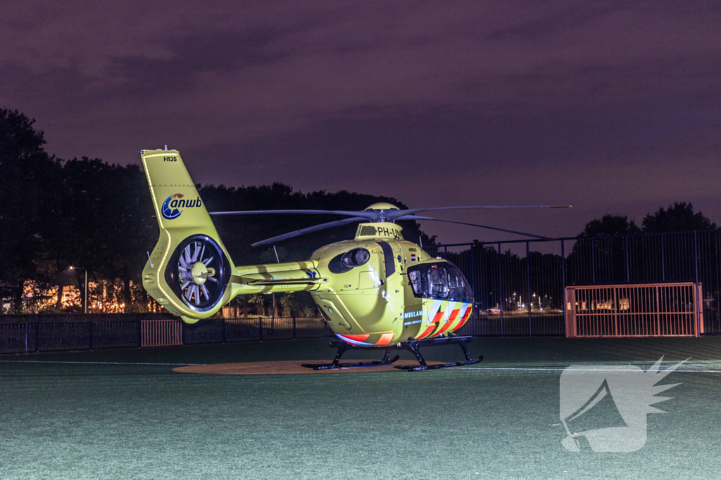 Traumateam ingezet voor medische noodsituatie