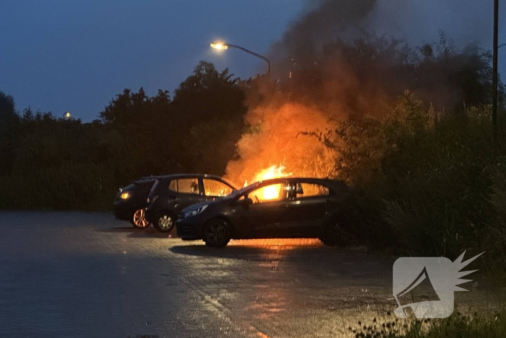 Flinke schade na autobrand