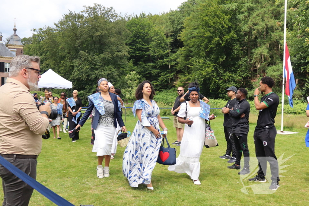 Herdenking slavernij verleden trekt veel belangstelling