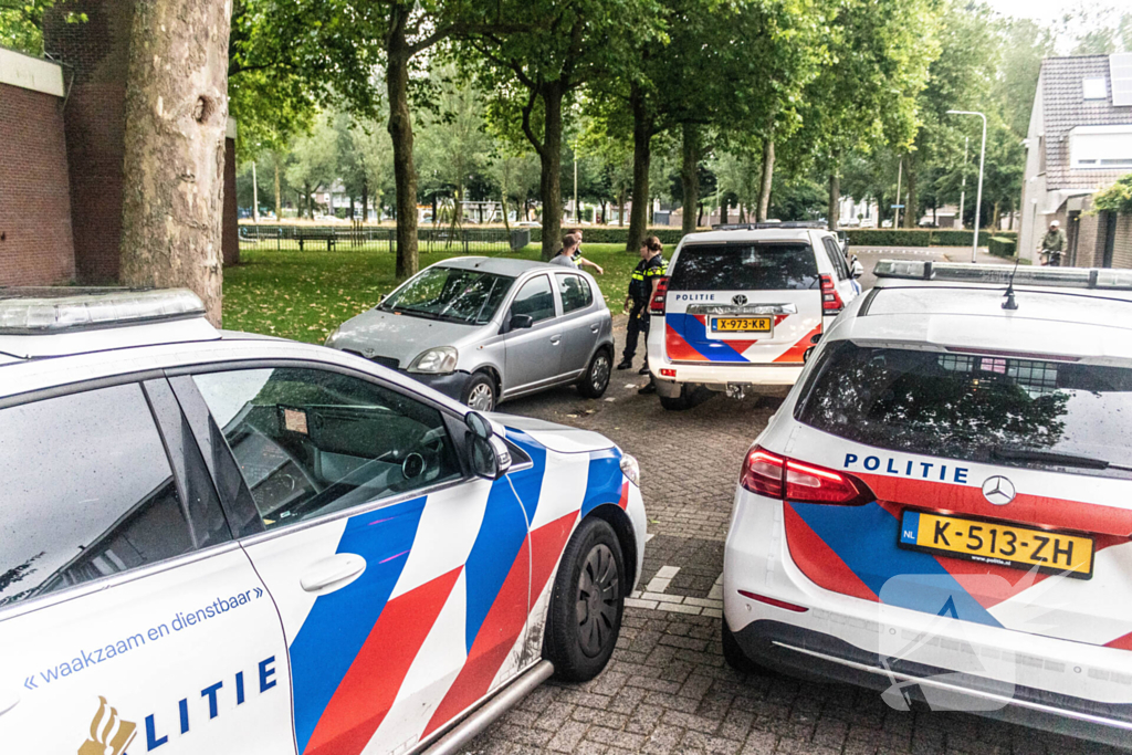 Persoon aangehouden na een conflict