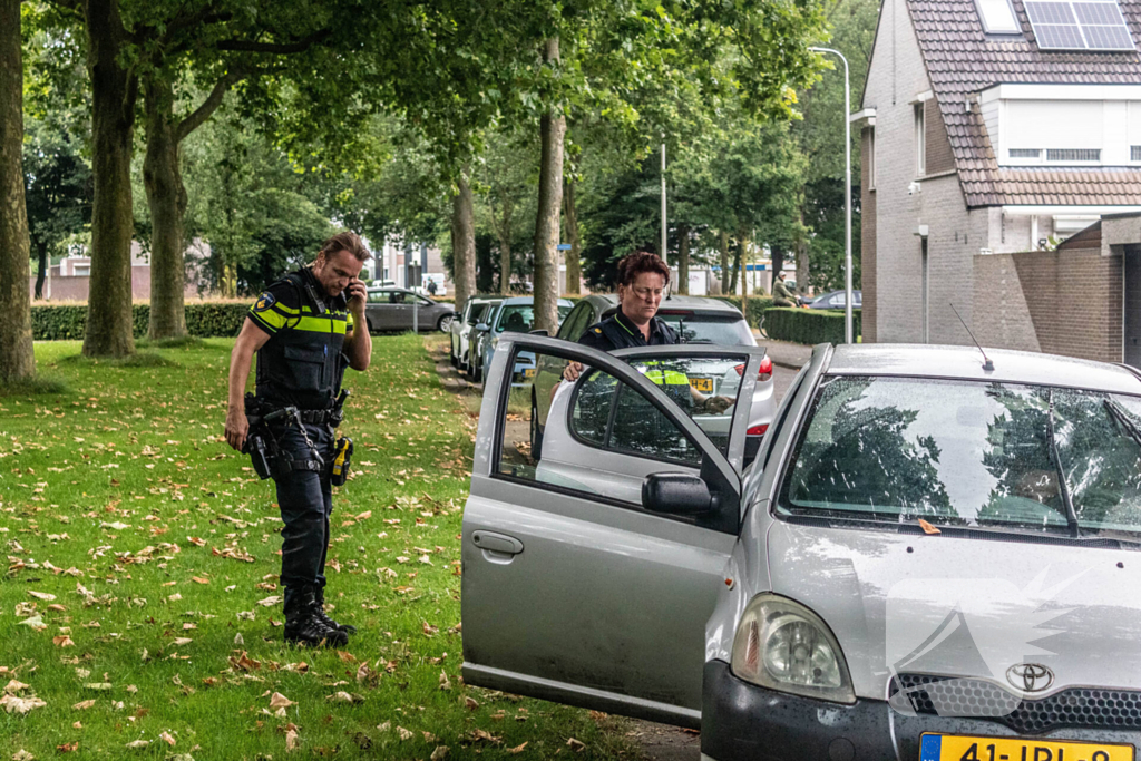 Persoon aangehouden na een conflict