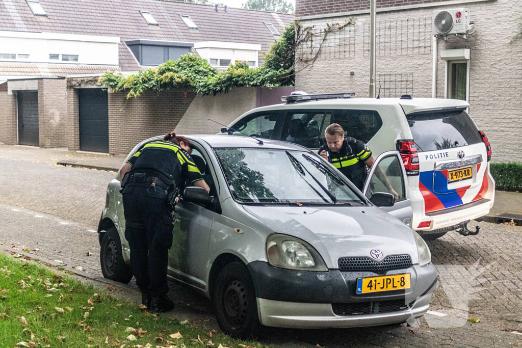 Persoon aangehouden na een conflict