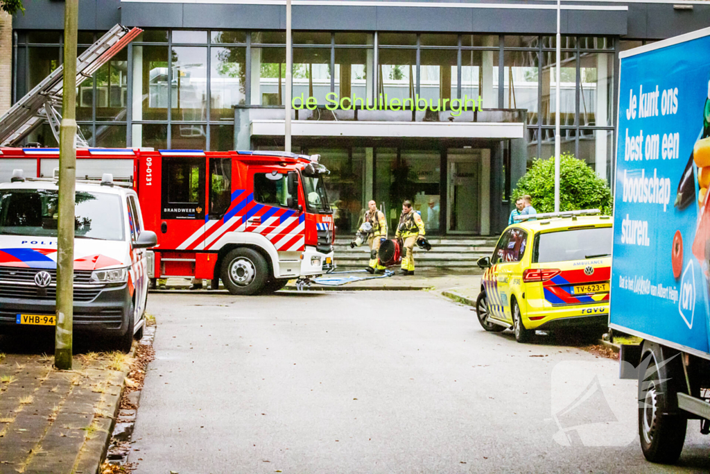 Brandweer Ingezet voor brand in toilet