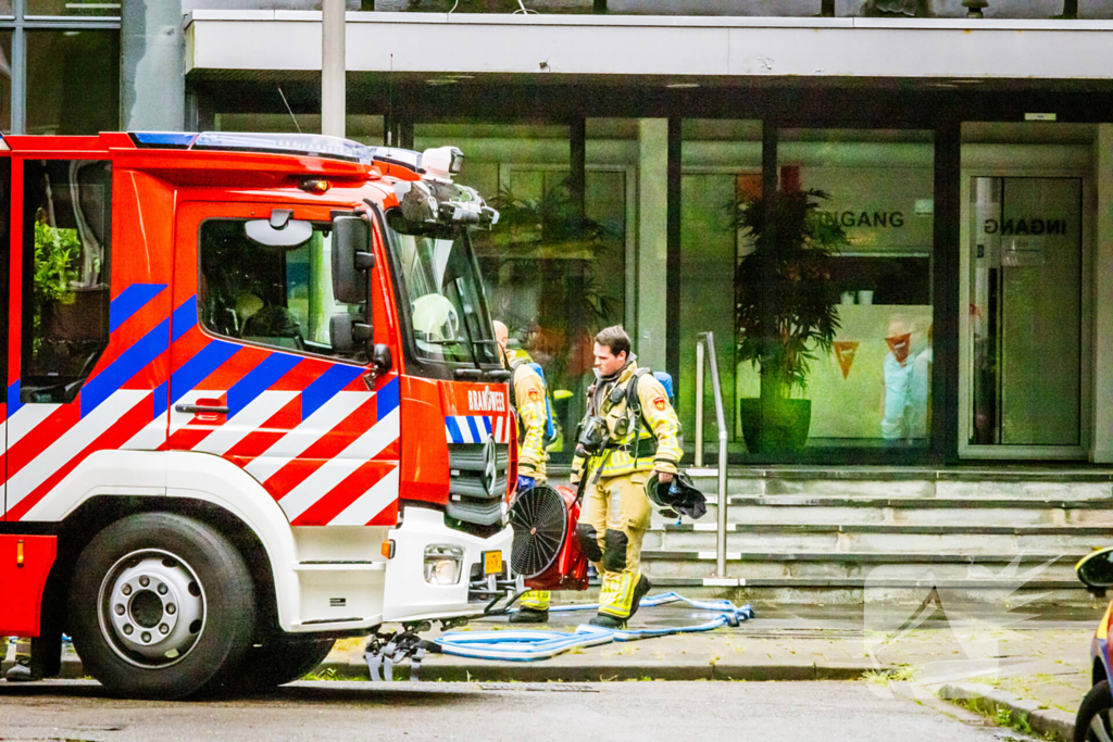 Brandweer Ingezet voor brand in toilet