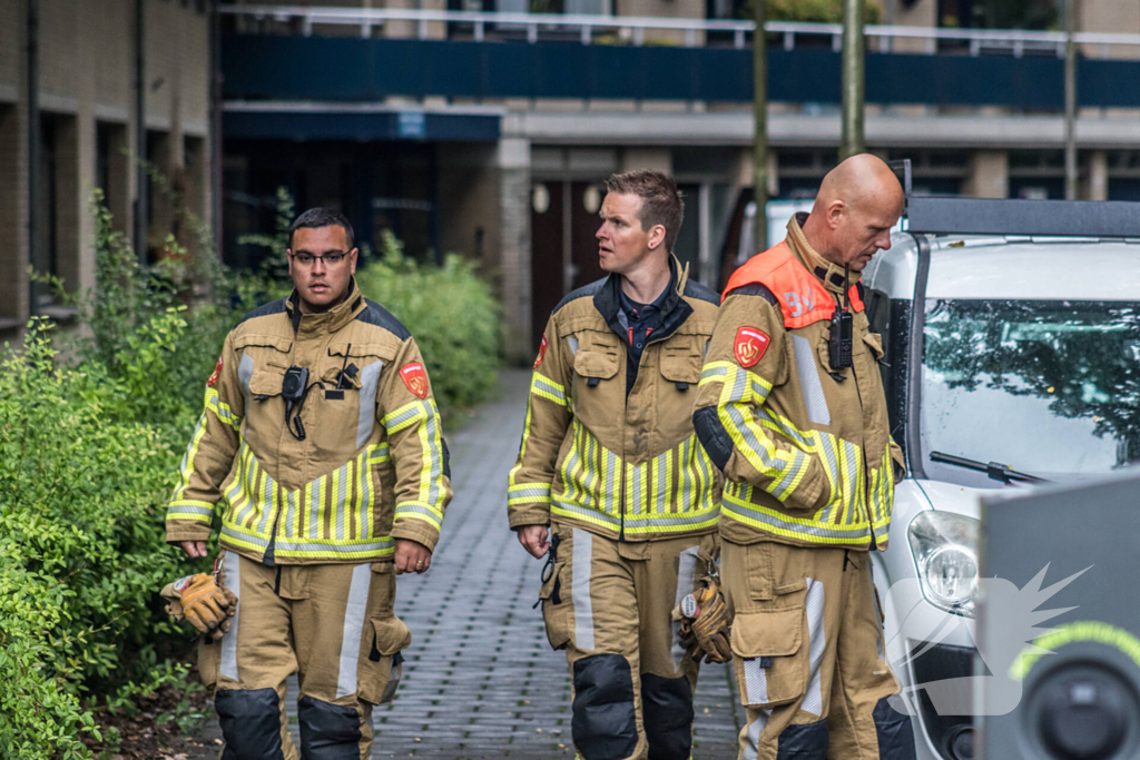 Gaslekkage ontstaan tijdens werkzaamheden