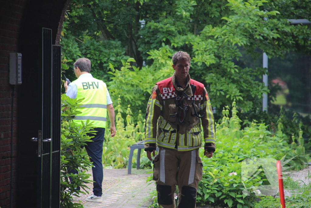 Brand invluchtelingenopvang snel onder controle