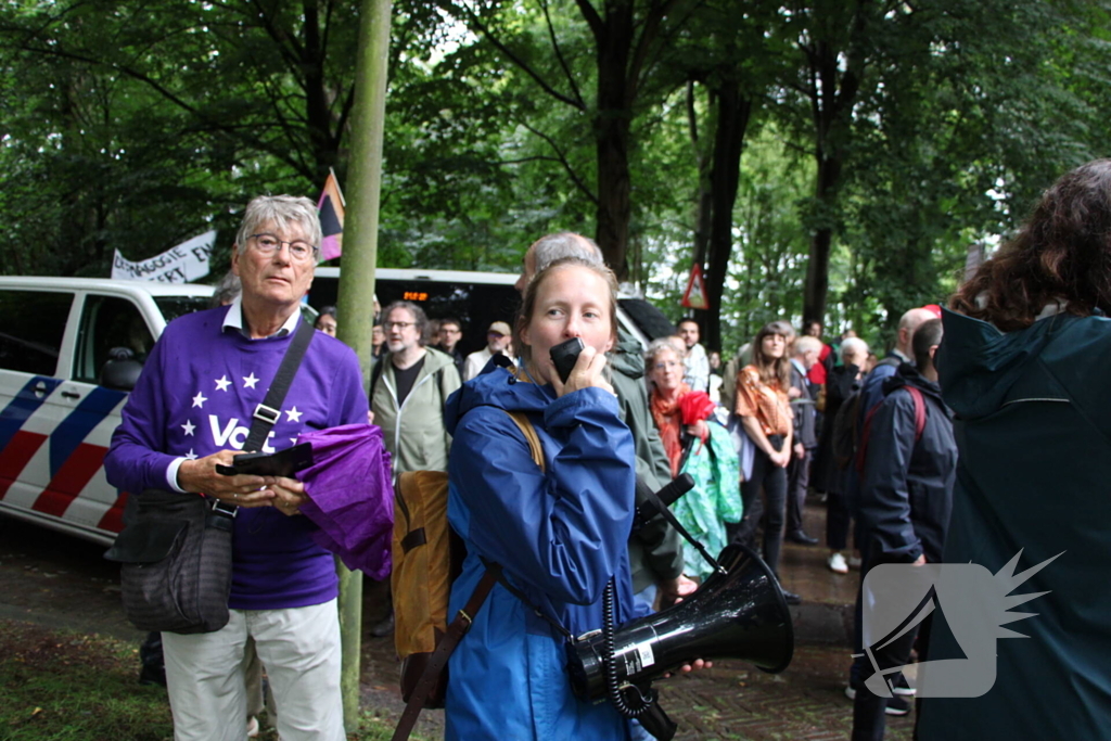 Demonstratie tegen de rechtsstaat