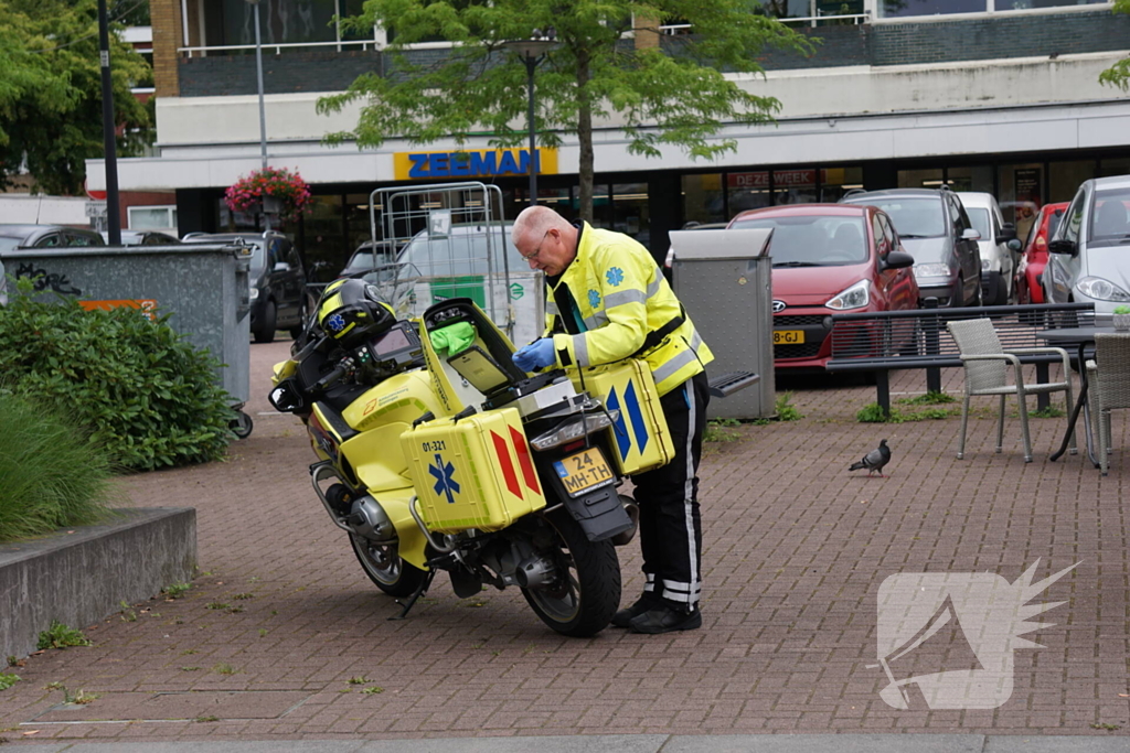 Scooterrijder gewond na ongeval met auto