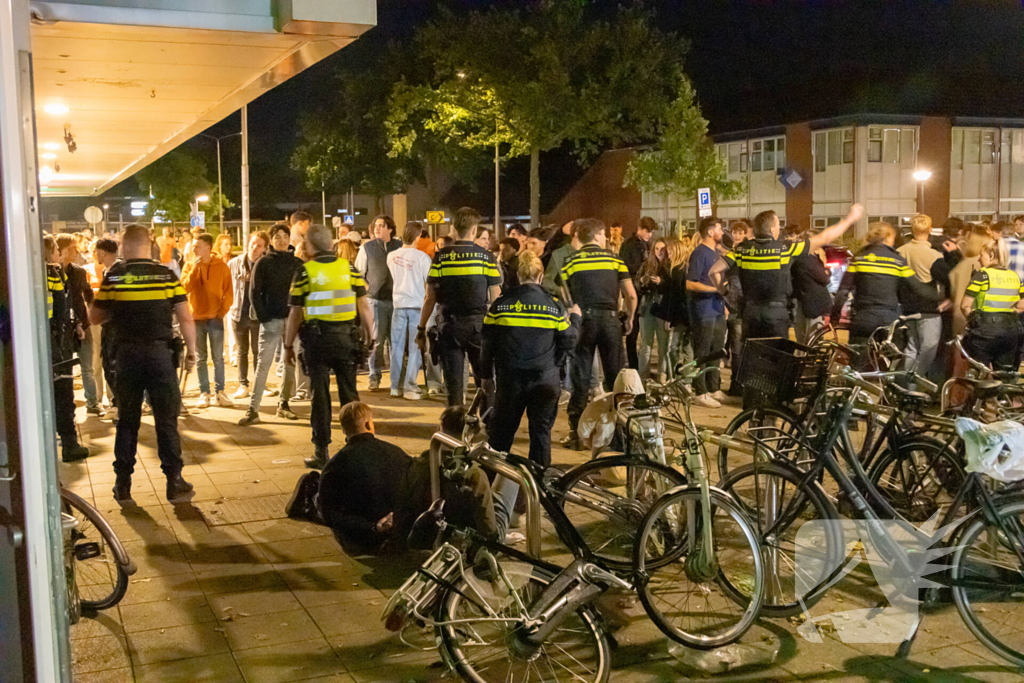 Aanhoudingen tijdens onrust bij café