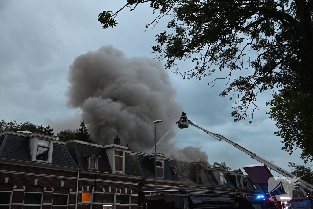 Woningbrand veroorzaakt flinke schade