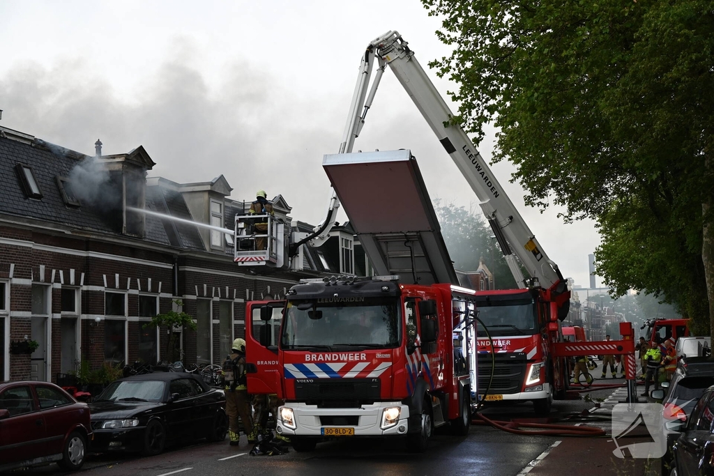 Woningbrand veroorzaakt flinke schade