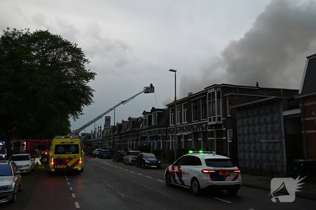 Woningbrand veroorzaakt flinke schade