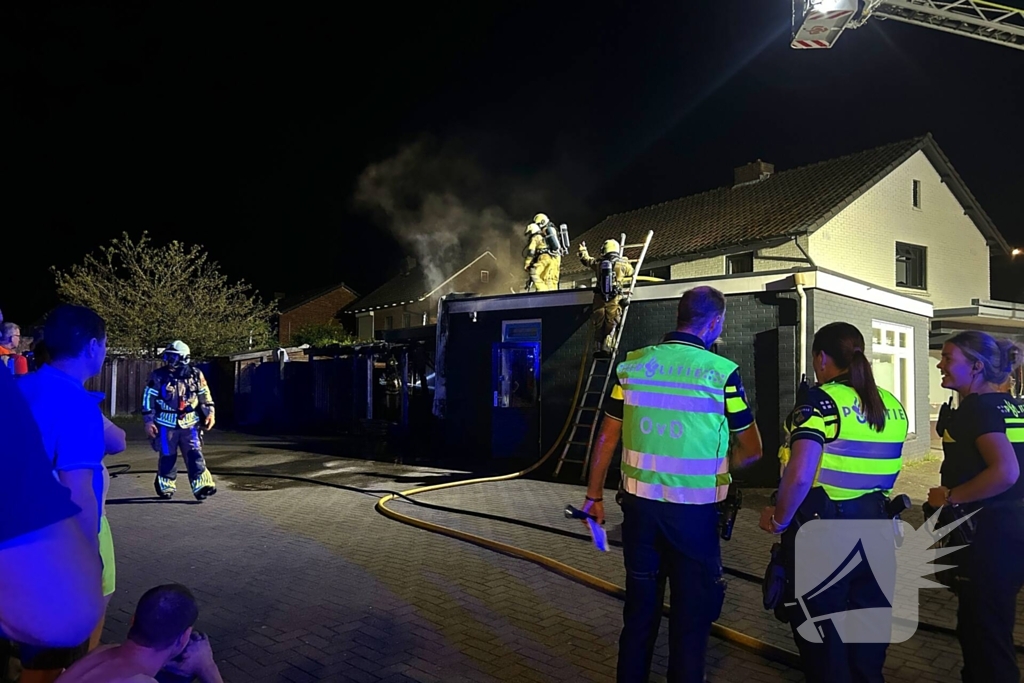 Brand in woning snel geblust