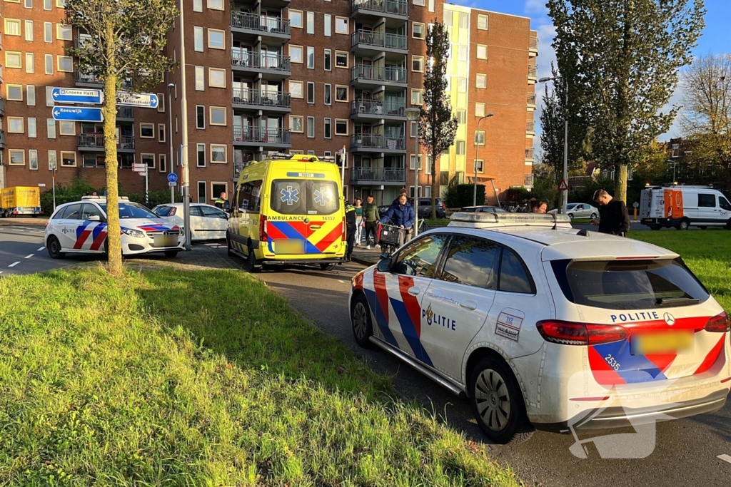 Aanrijding tussen fietser en automobilist
