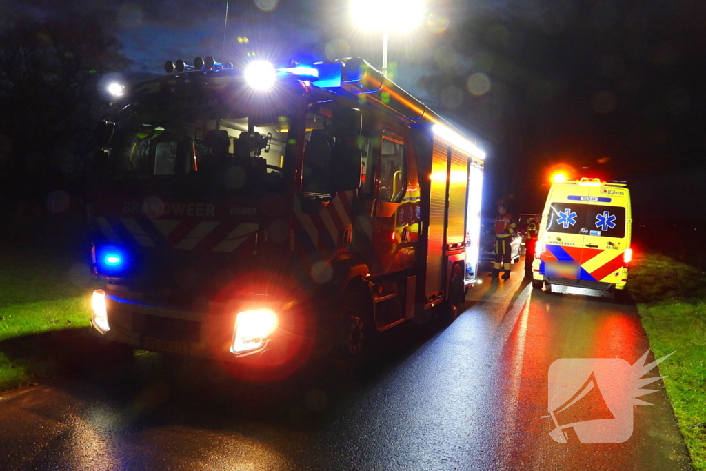 Bestuurder en bijrijder spoorloos na ongeval