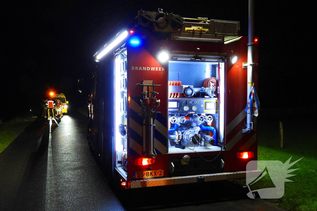 Bestuurder en bijrijder spoorloos na ongeval