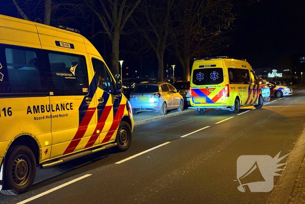 Fietser gaat hard onderuit en raakt gewond