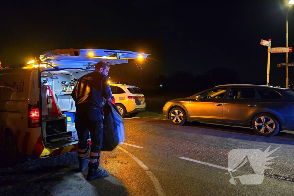 Treinverkeer gestremd door aanrijding