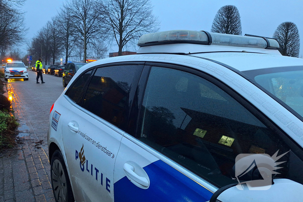 Automobilist botst tegen boom