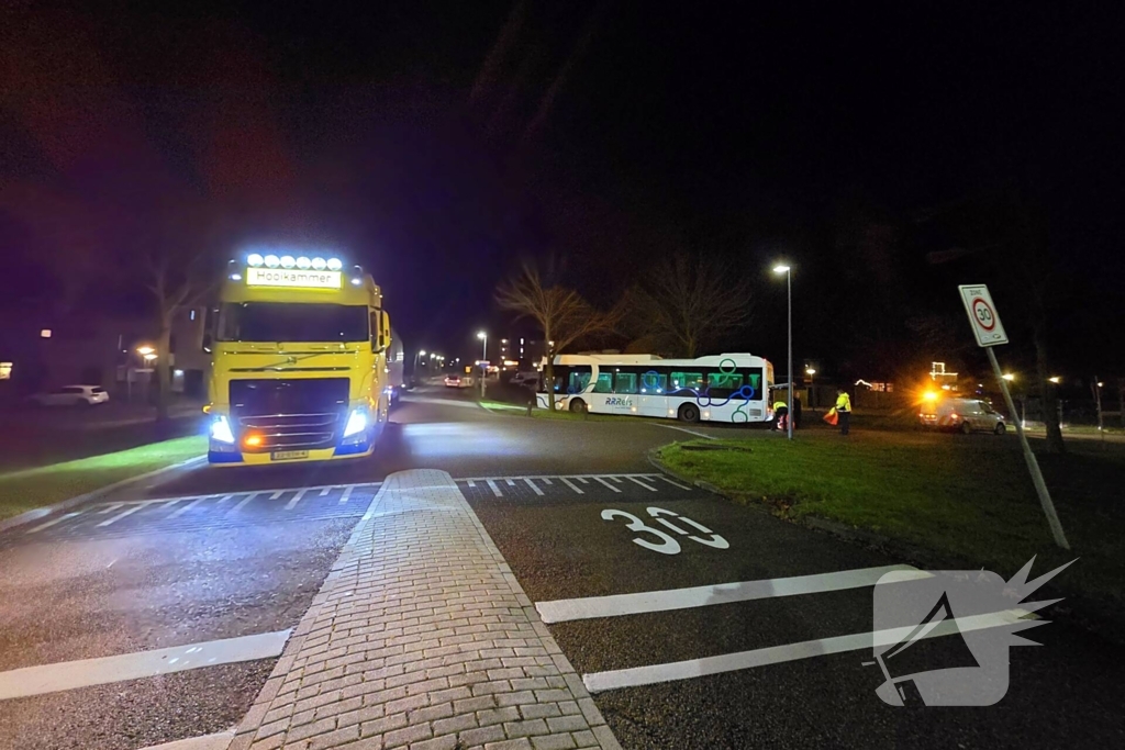 Berger druk met gestrande voertuigen