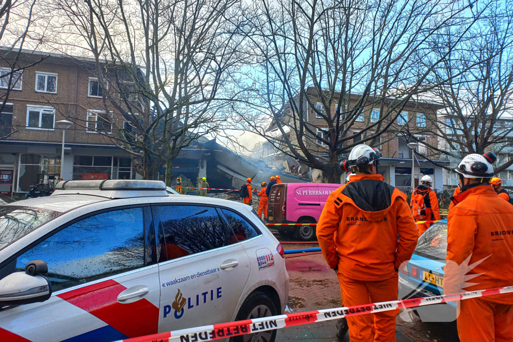 Dode en gewonden nadat deel van flat instort door explosie