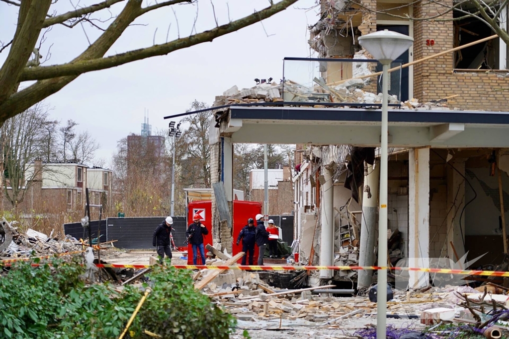 Drie personen aangehouden in onderzoek naar explosie