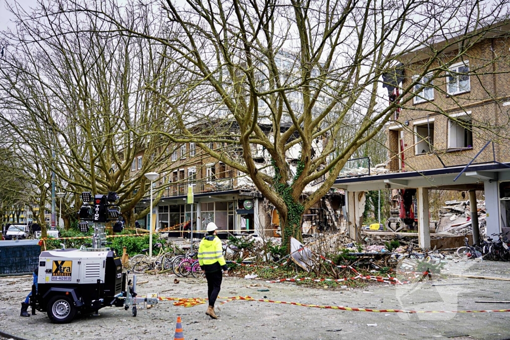 Drie personen aangehouden in onderzoek naar explosie