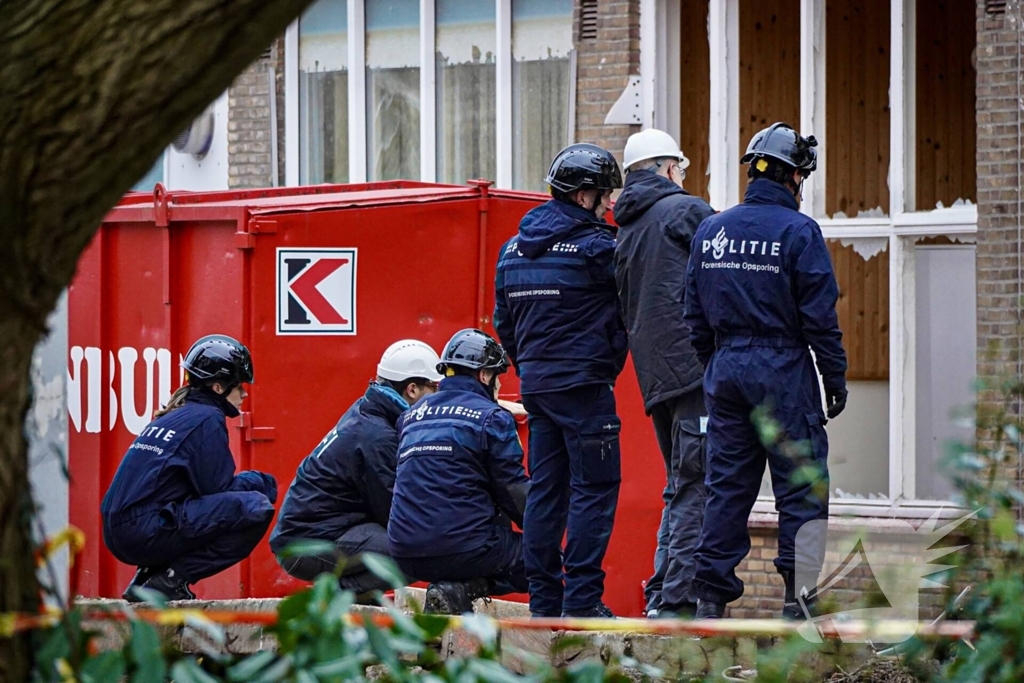 Drie personen aangehouden in onderzoek naar explosie