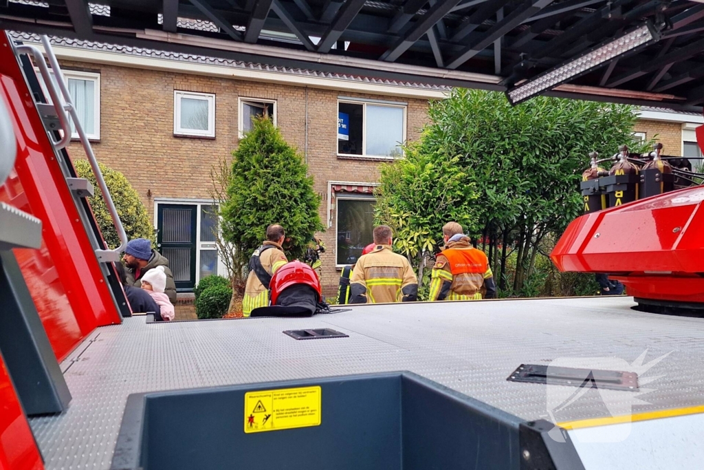 Kaars zorgt voor rookontwikkeling in woning