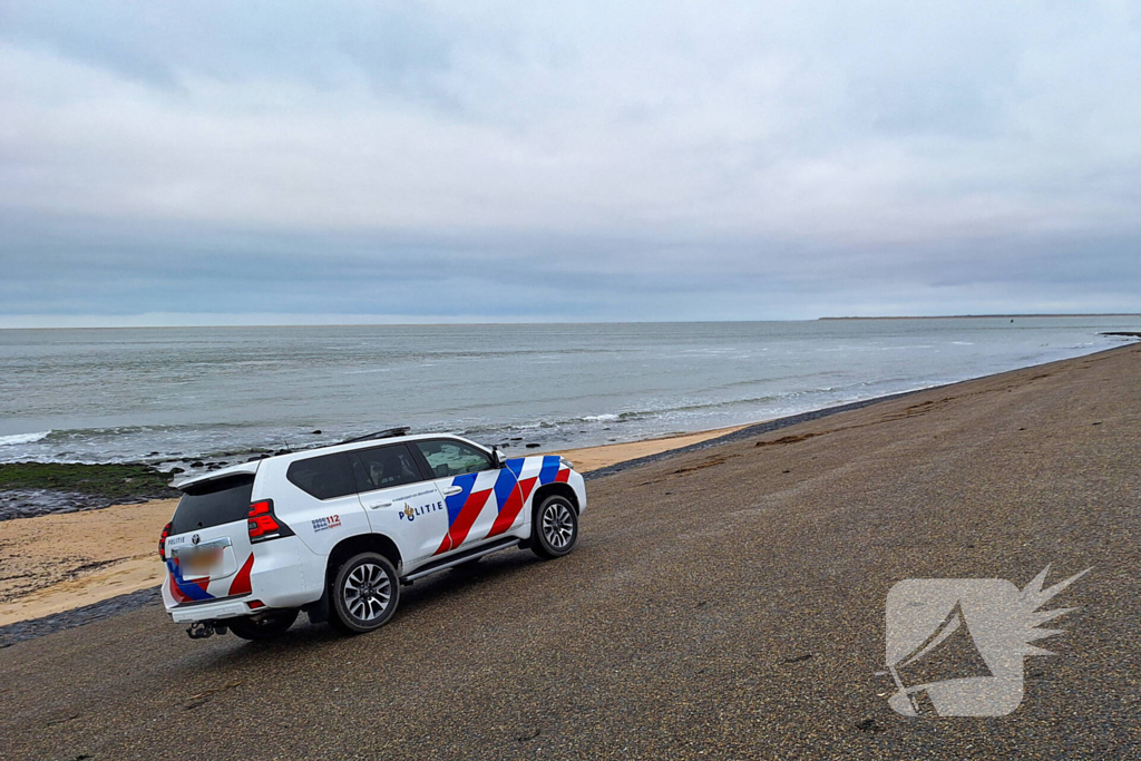 Controle bij kust na vonst drugs