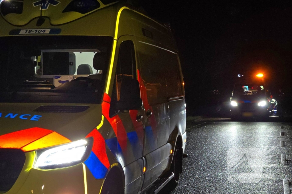 Auto knalt tegen boom, inzittenden ernstig gewond