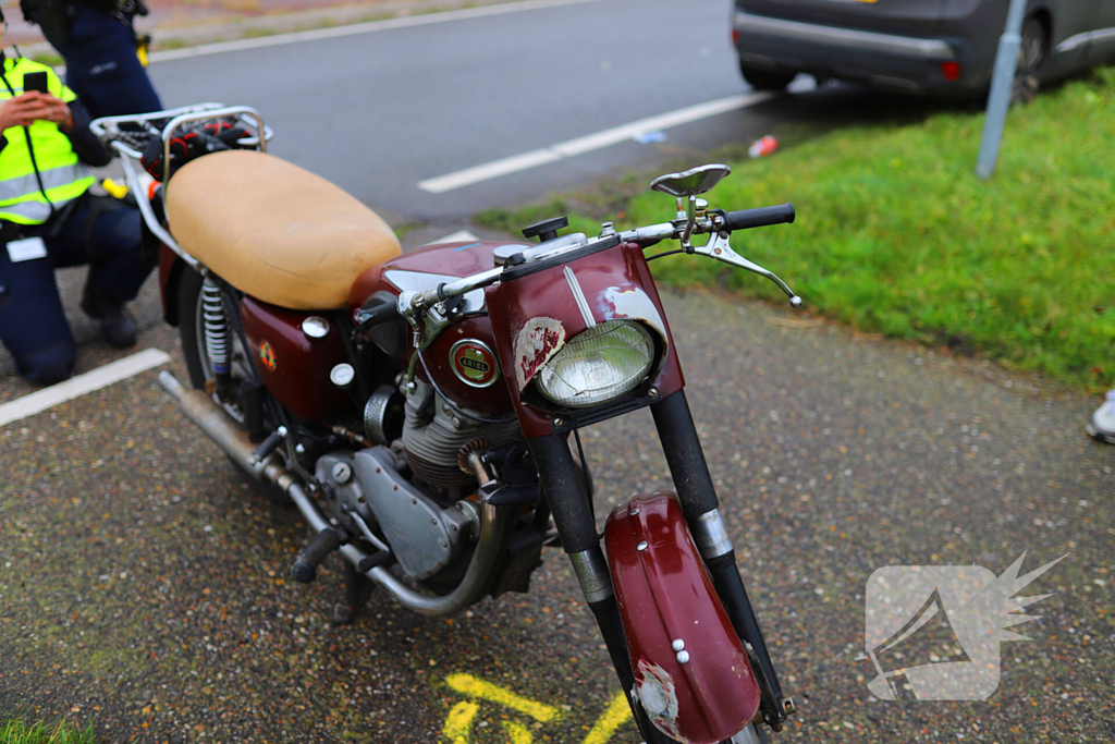 Motorrijder gewond bij ongeval op provinciale weg