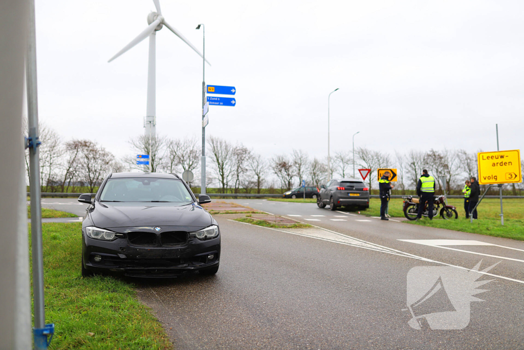 Motorrijder gewond bij ongeval op provinciale weg