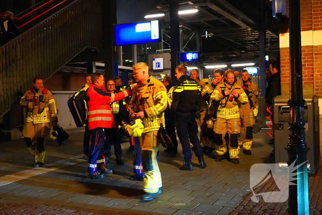 Treinverkeer gestremd door aanrijding met persoon