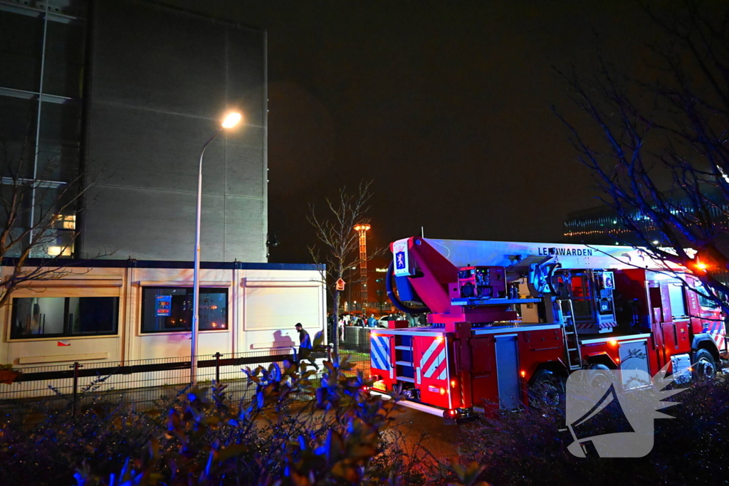 Vluchtelingenopvang ontruimd door brandmelding