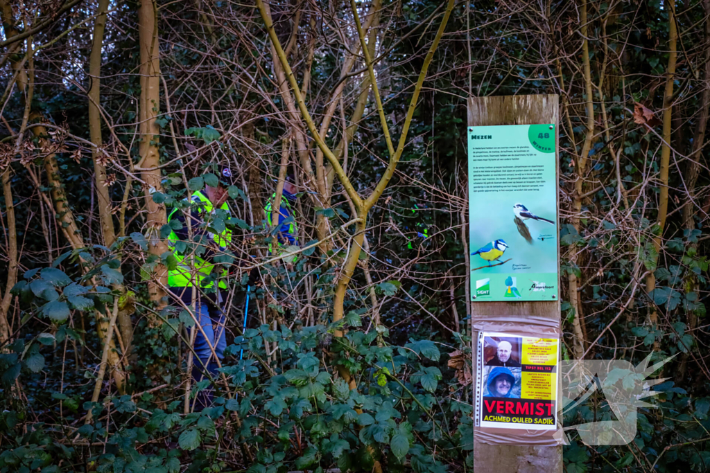 Zoektocht naar vermiste Achmed Ouled Sadik in waterwingebied