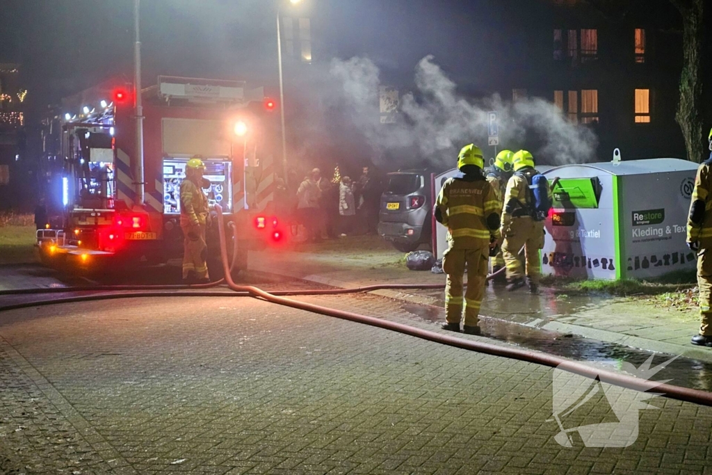 Opnieuw brand in container, politie start onderzoek