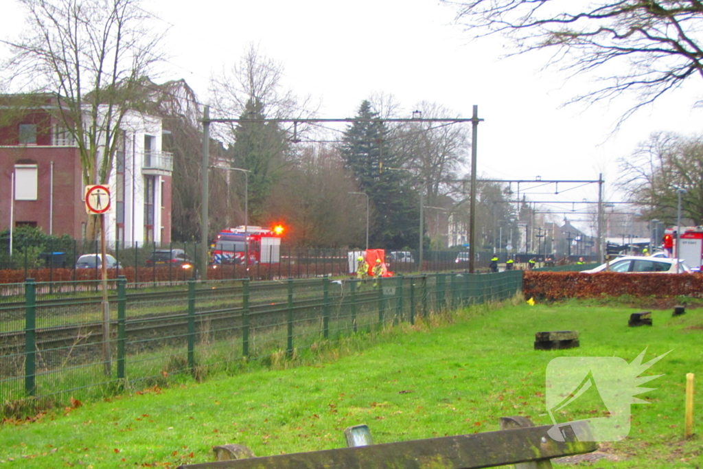 Treinverkeer gestremd door aanrijding met persoon