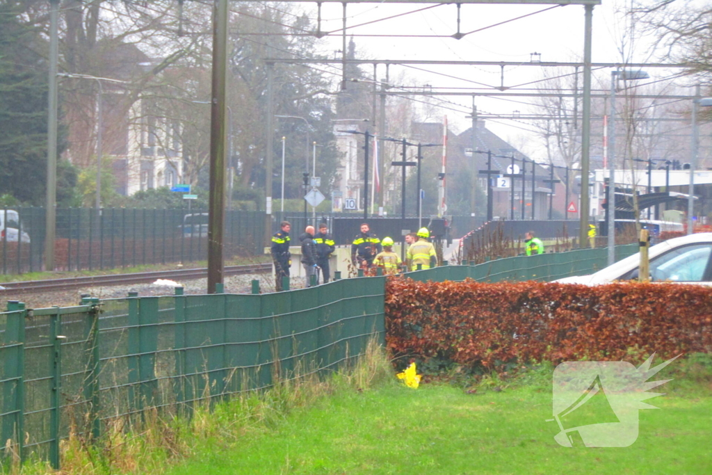Treinverkeer gestremd door aanrijding met persoon