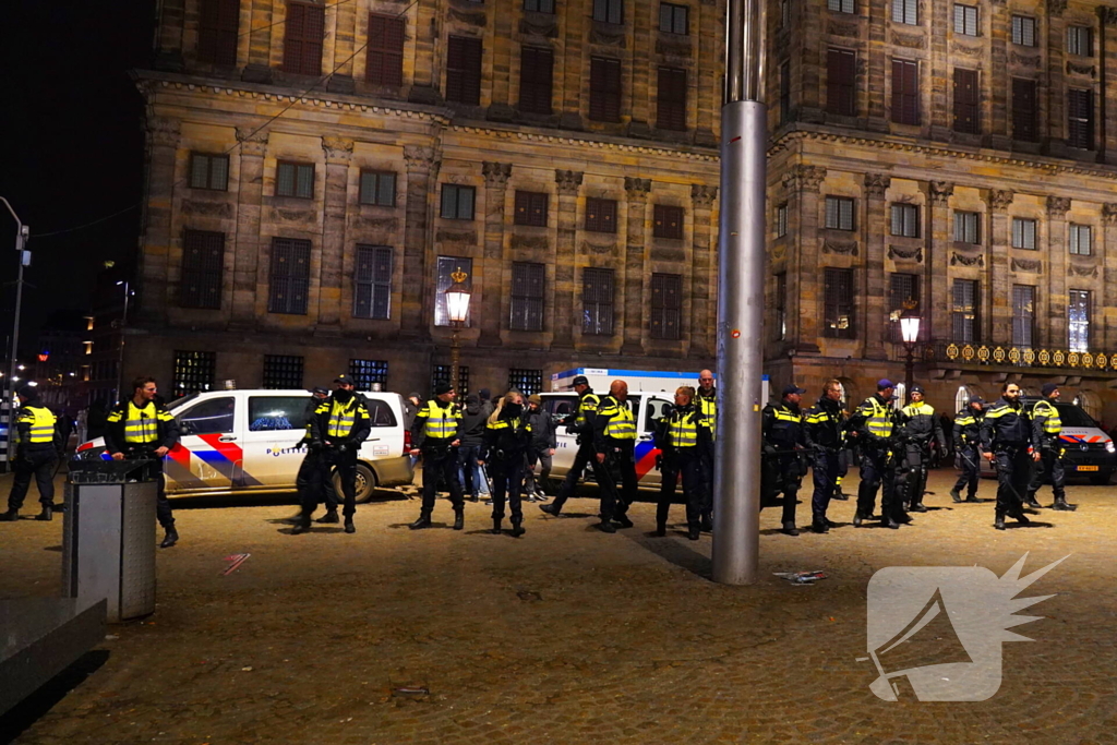 Massale politie-inzet wegens enorme drukte