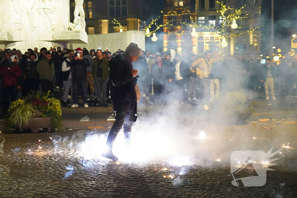 Massale politie-inzet wegens enorme drukte