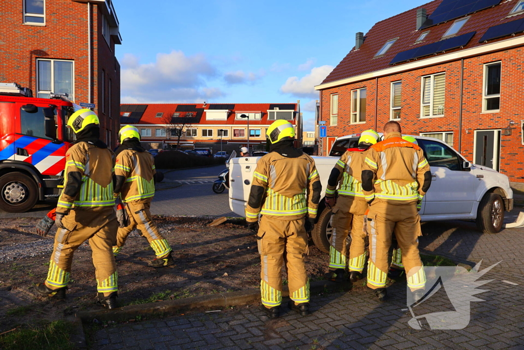 Ongeval met Ford F-150 veroorzaakt flinke schade