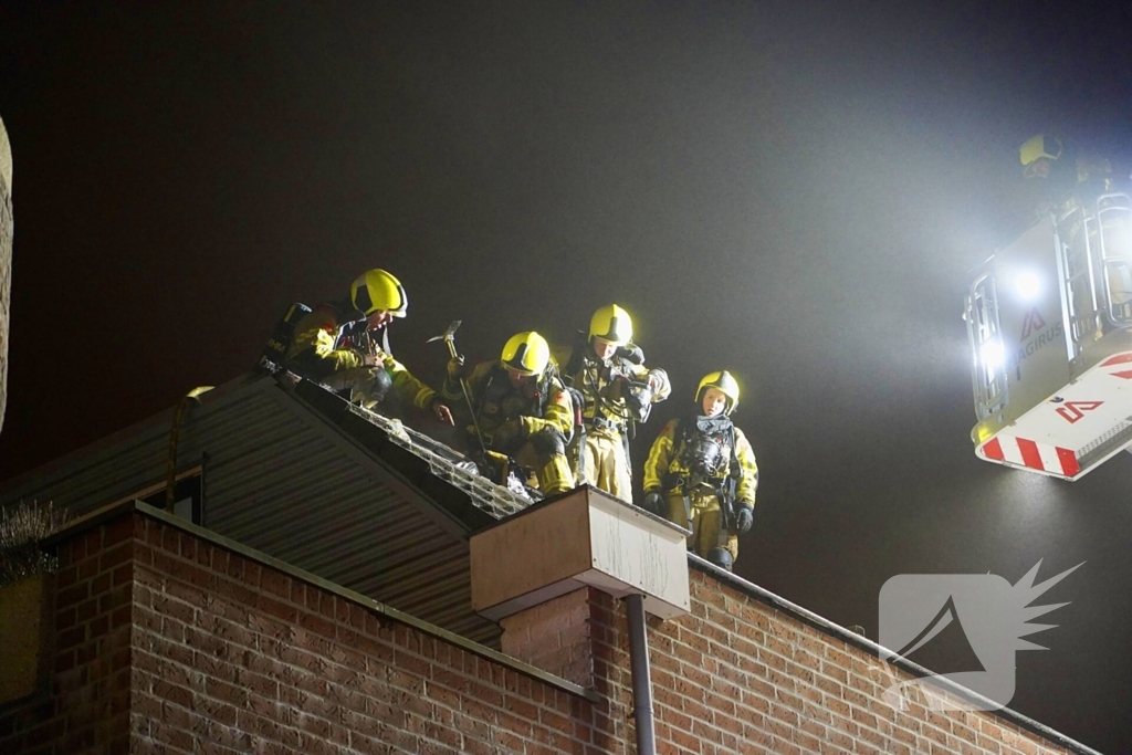 Brandweer ingezet voor keukenbrand