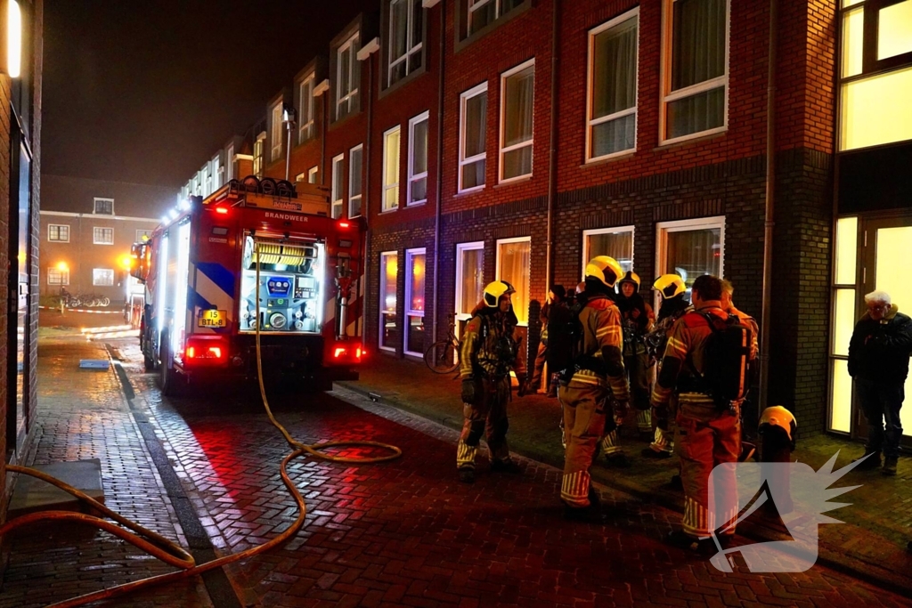 Brandweer ingezet voor keukenbrand