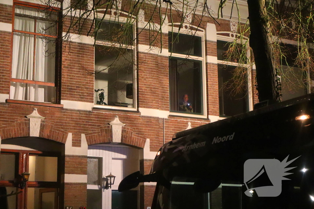 Brandweer ingezet voor een woning brand