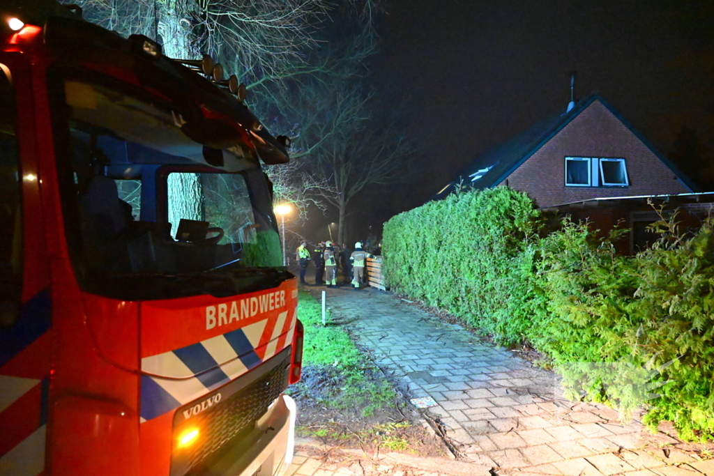Brandweer ingezet voor melding woningbrand