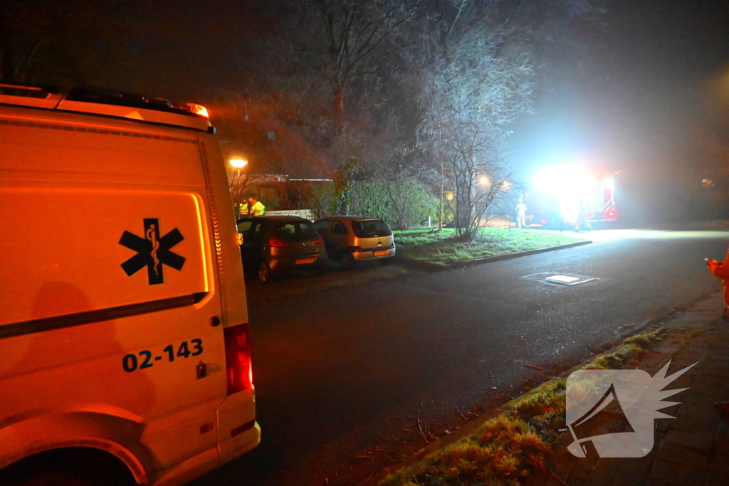 Brandweer ingezet voor melding woningbrand